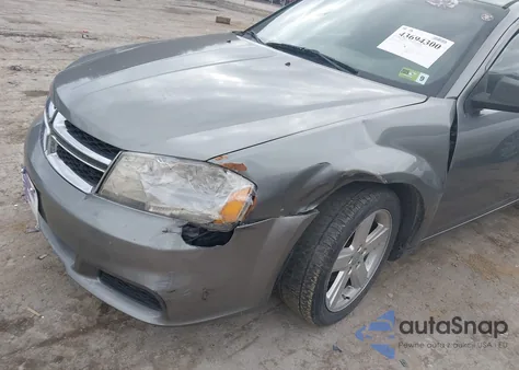 2013 Dodge Avenger Se z USA, uszkodzony, nr VIN 1C3CDZAB6DN519363